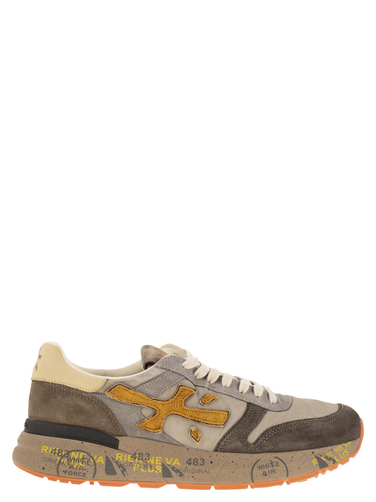 Premiata Mick 7866 - Sneakers With Side Logo