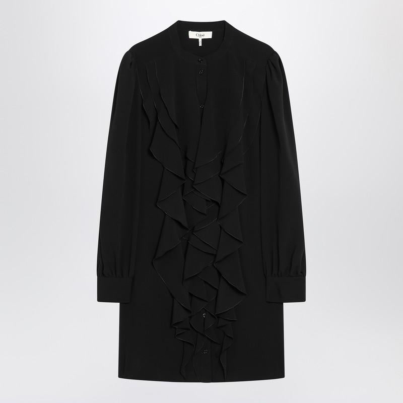 Chloé Ruffled Dress In Blend