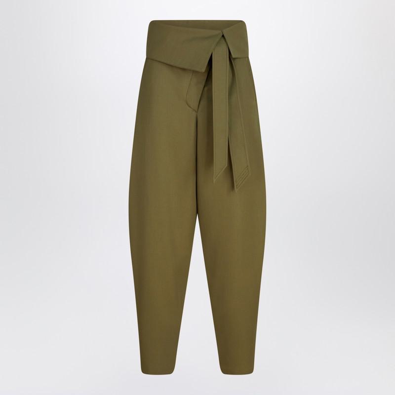 The Attico Military Gabardine Trousers