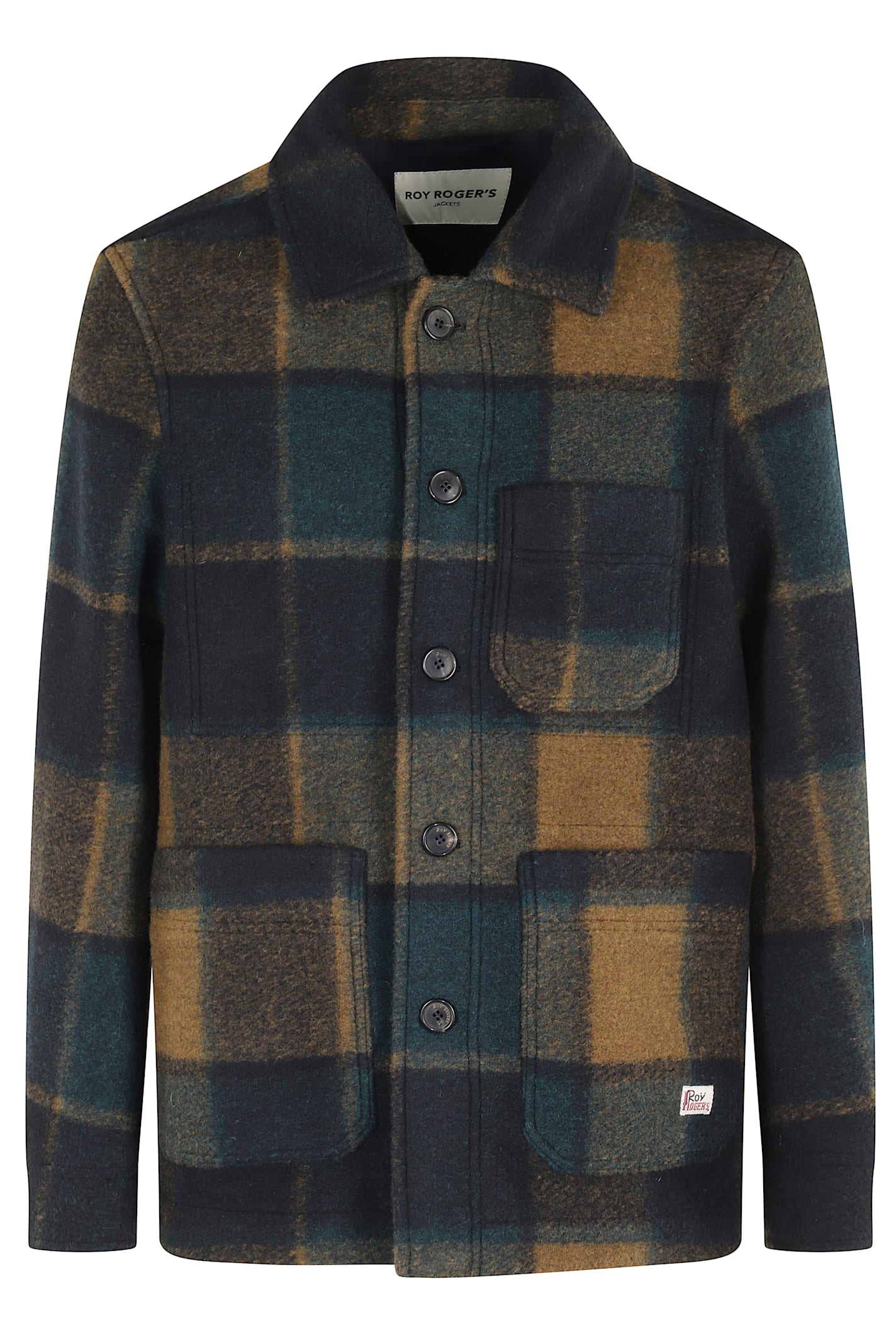 Roy Rogers Jacket Farmer Man Blend Woold Check