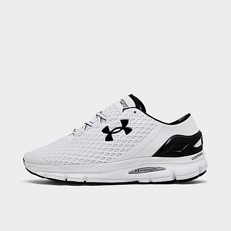 Under Armour Men's Speedform Gemini Running Shoes in White/Black Size: 8.5