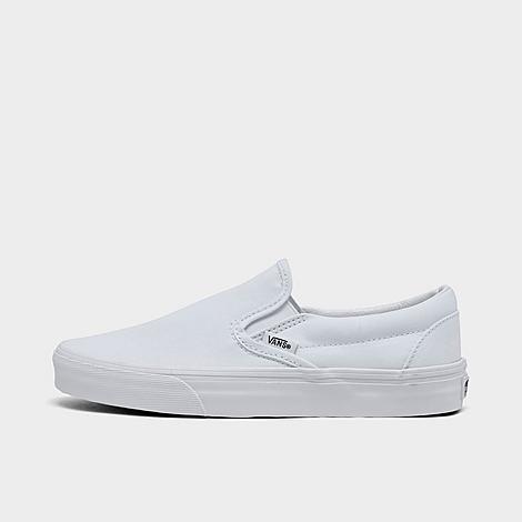 Vans Women's Classic Slip-On Heavy Textures Casual Shoes in True White Size: 5