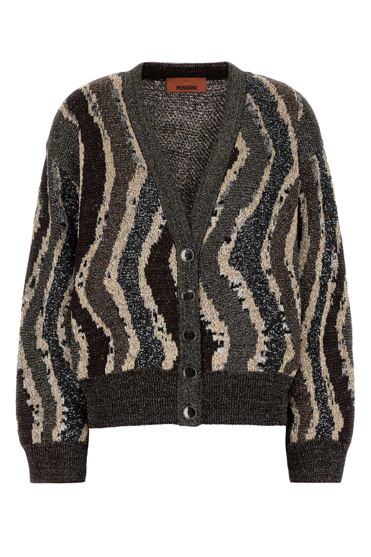 Missoni Embroidered Viscose Blend Cardigan