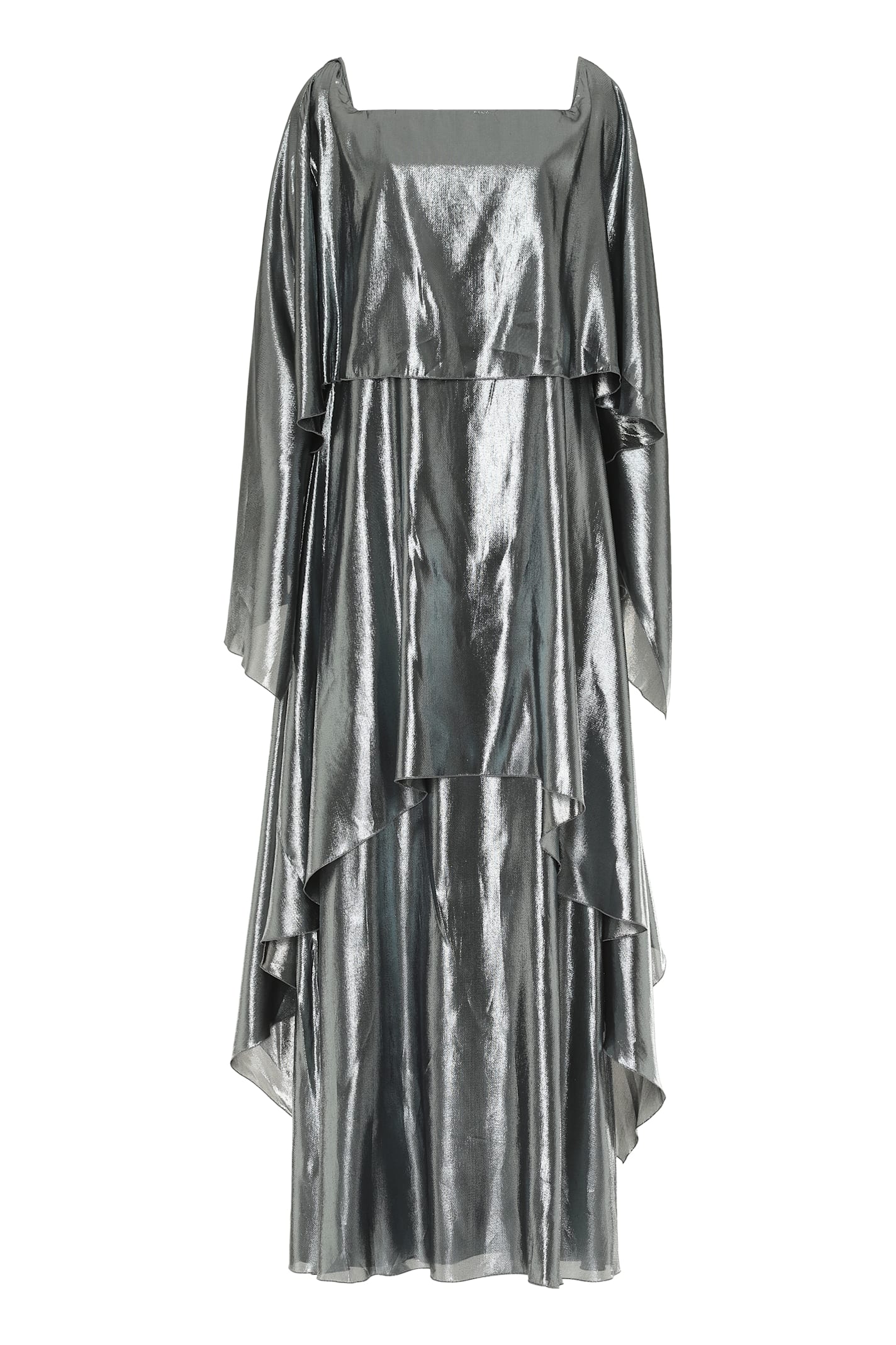 Alberta Ferretti 褶边连衣裙