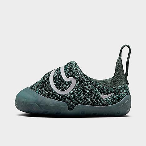 Nike Infant Swoosh 1 Crib Shoes in Vintage Green/Cement Grey/Bicoastal Size: 3