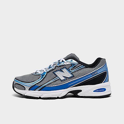 New Balance Men's 740 Casual Shoes in Slate Grey/Blue Agate/Black Size: 9.0