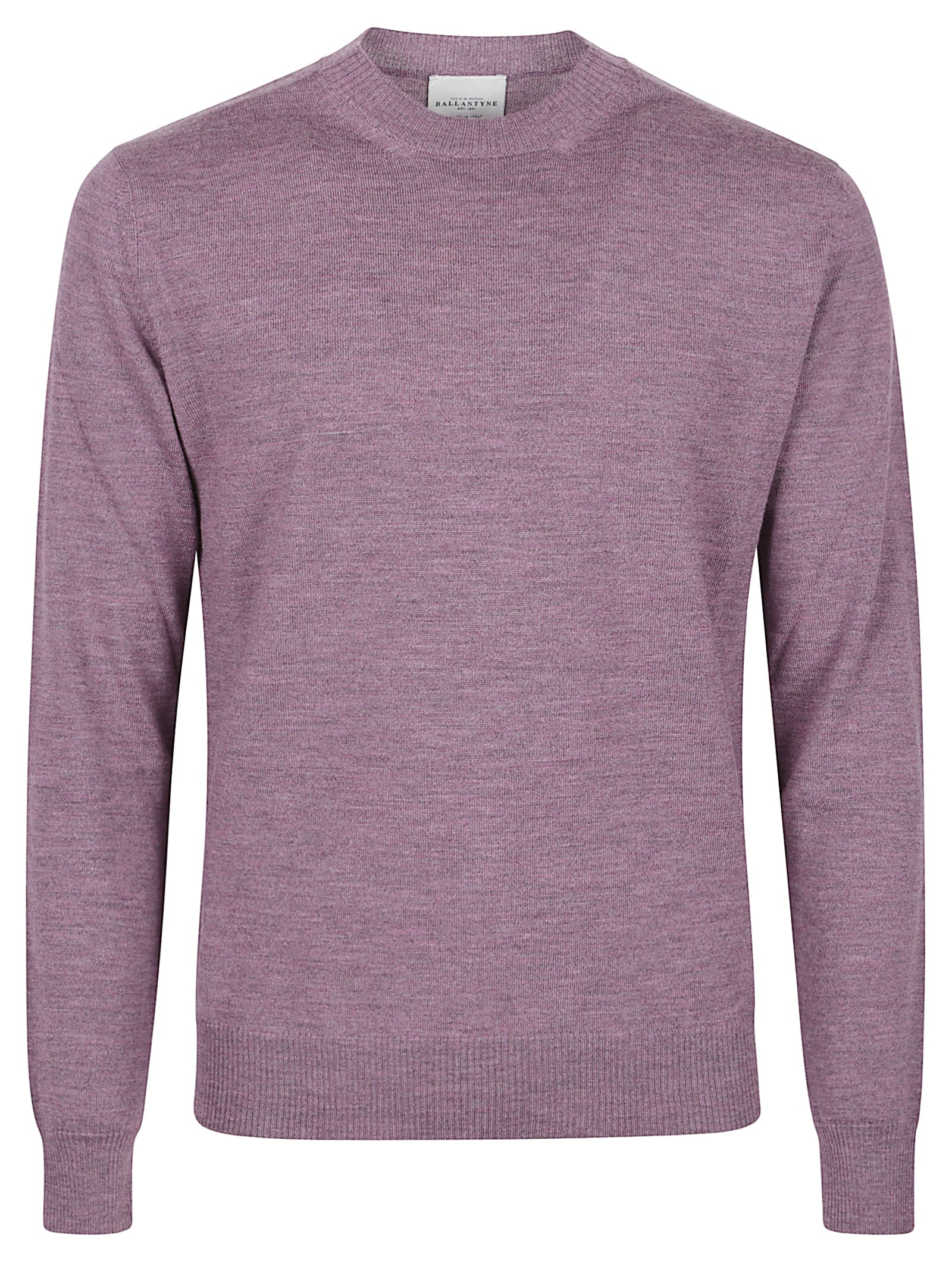 Ballantyne Plain Round Neck Sweater