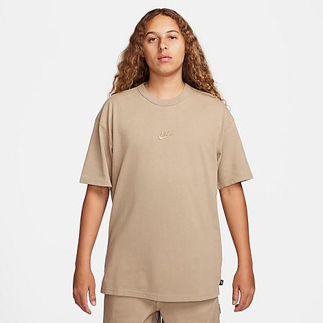 Nike Men's Sportswear Premium Essentials T-Shirt in Khaki Size: Small