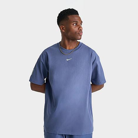 Nike Men's NOCTA NRG T-Shirt in Diffused Blue/Citron Tint Size: Small
