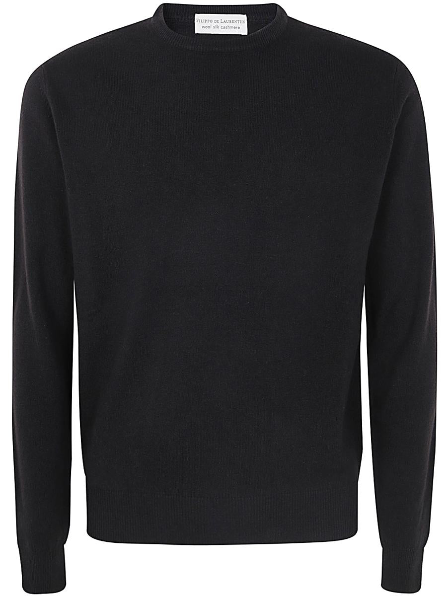 Filippo De Laurentiis Long Sleeves Round Neck Clothing