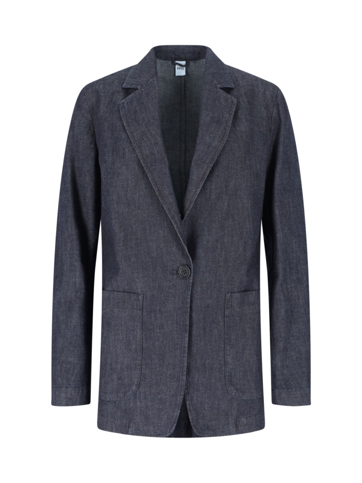 Aspesi 'Mod.0932' Single-Breasted Denim Jacket