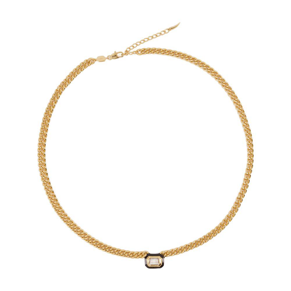 Missoma Black StoneEnamel Necklace