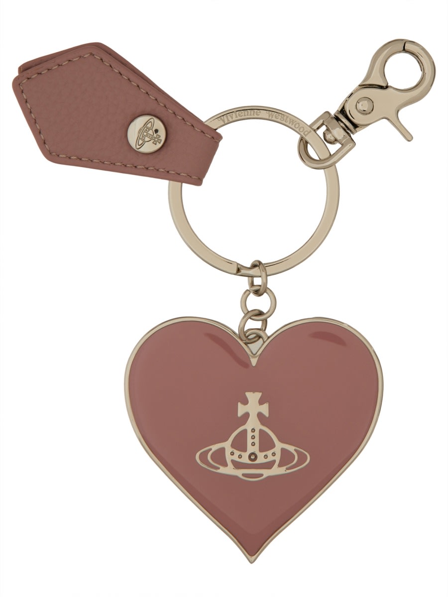 Vivienne Westwood Portachiave mirror Heart Orb