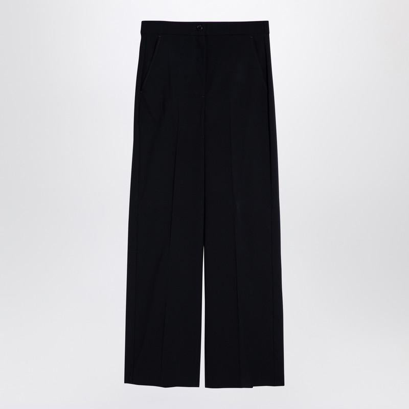 Department 5 Navy Wool-Blend Trousers