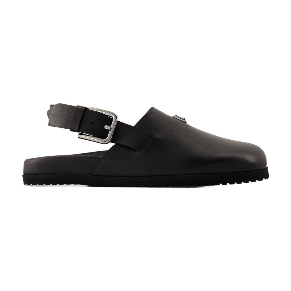Dolce & Gabbana Logo-Plaque Sandals