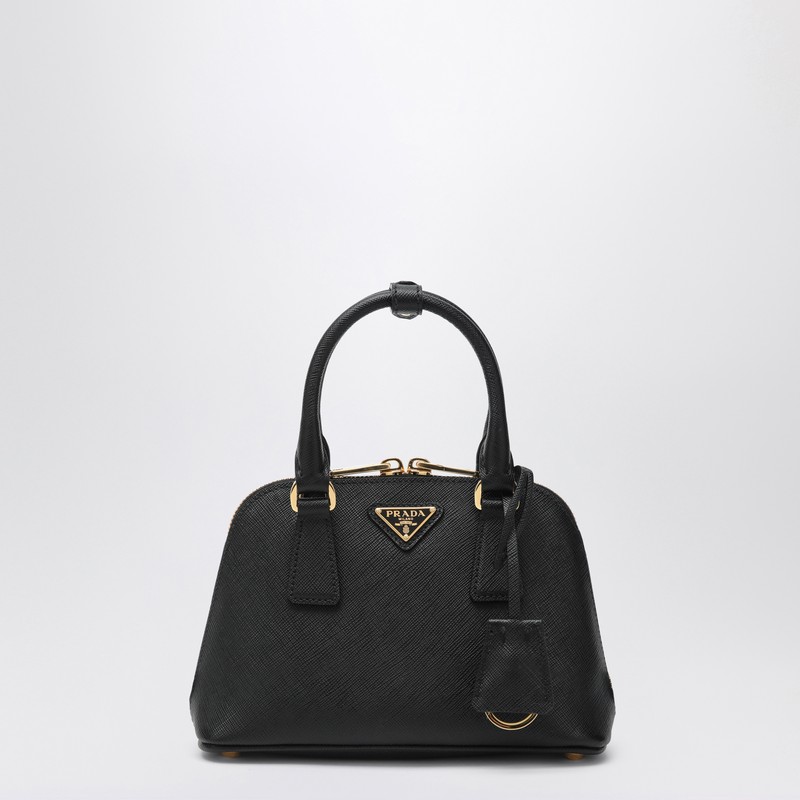 Promenade bag black in Saffiano