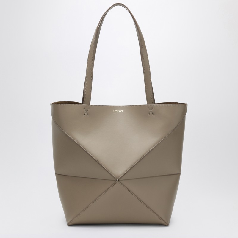 Puzzle Fold Tote bag medium sand colour