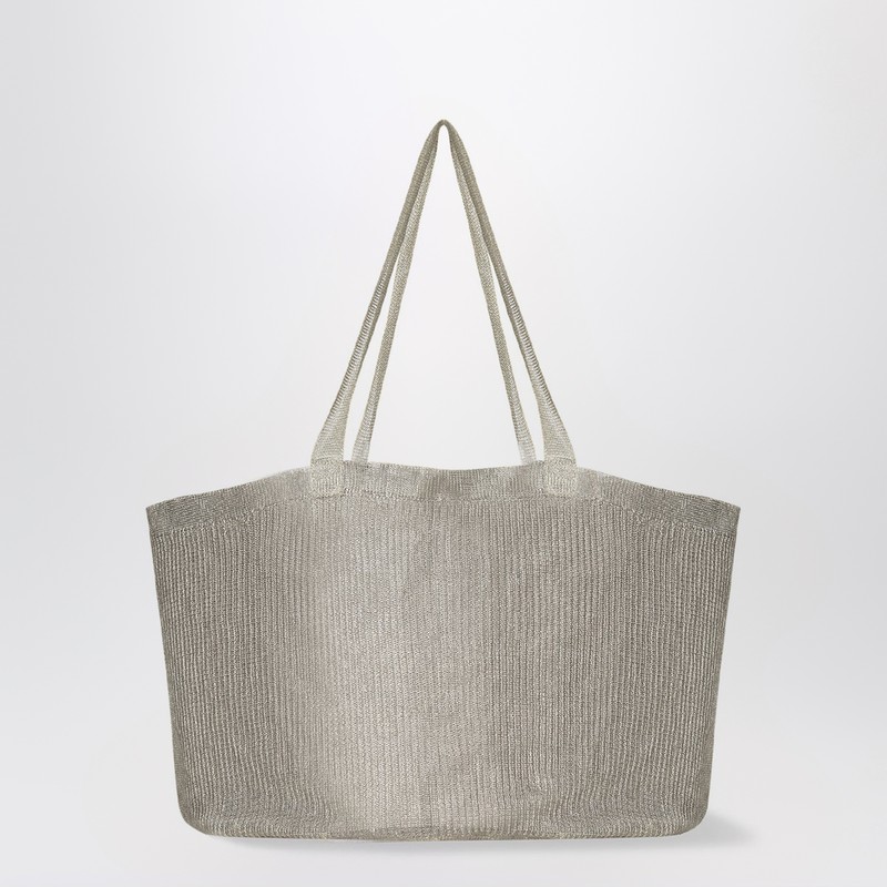 Tote Bag Imogen silver in steel mesh