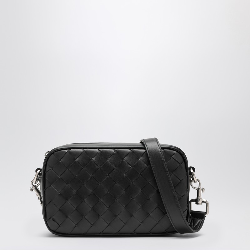 Black Camera Bag Intrecciato Mini bag