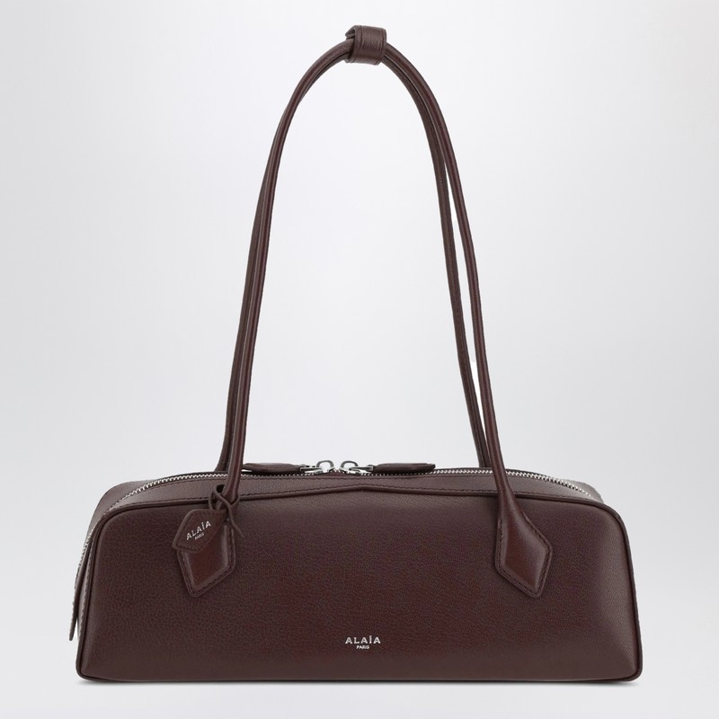 Medium-sized Le Teckel garnet red bag