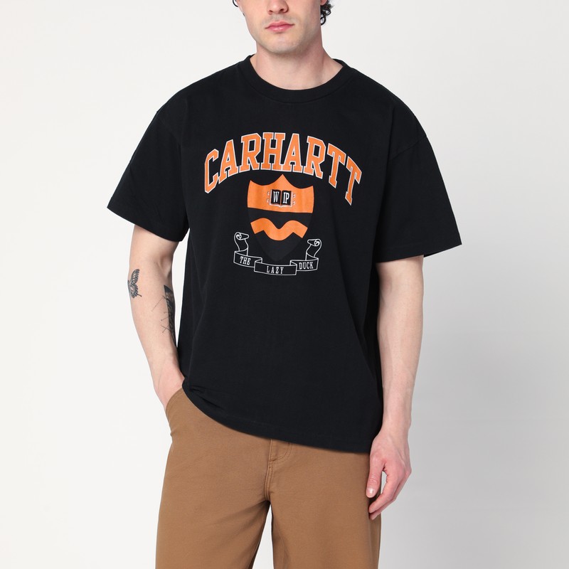 S/S Lazy Duck Academy T-Shirt black