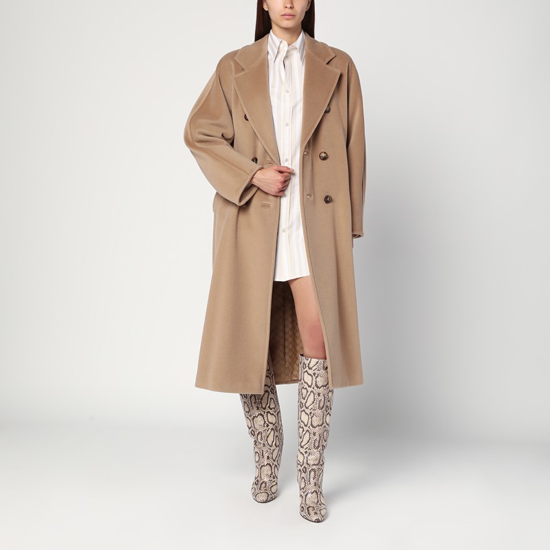 101801 Icon Coat in camel color