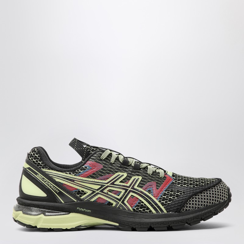 US4-S Gel-Terrain sneakers black/neon lime