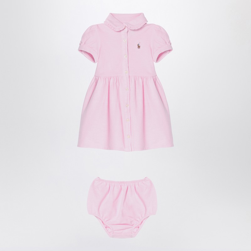 Pink cotton suit