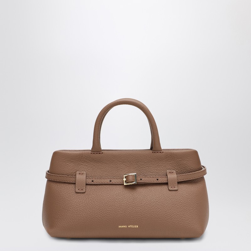 Le Cambon 25 Mocha Mousse bag in suede