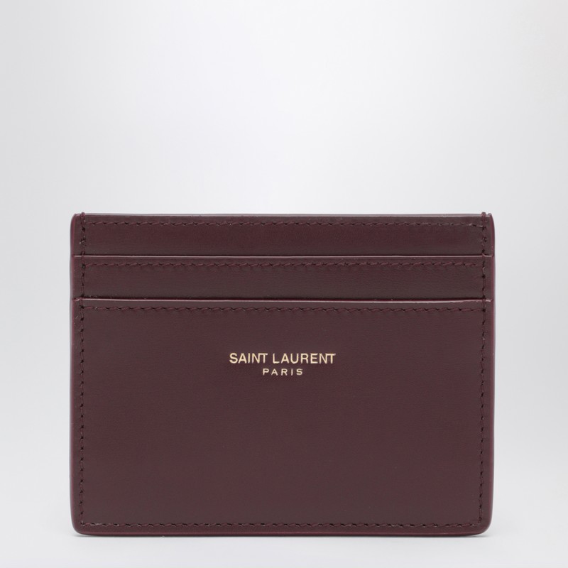 Hot Wine leather credit card holder