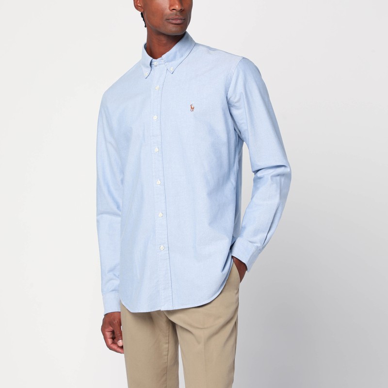 Light blue shirt Custom-fit