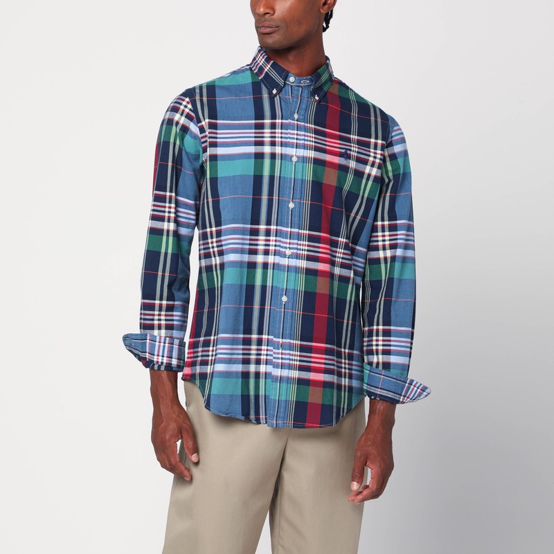 Check pattern shirt Custom-fit