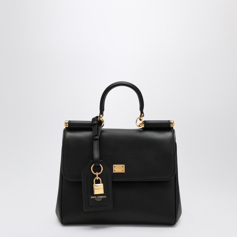Shoulder bag My Sicily in black leather