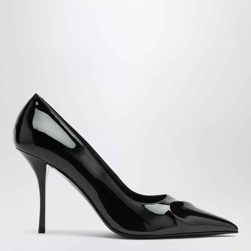 Pumps Le C?ur 3D 90 in black varnish