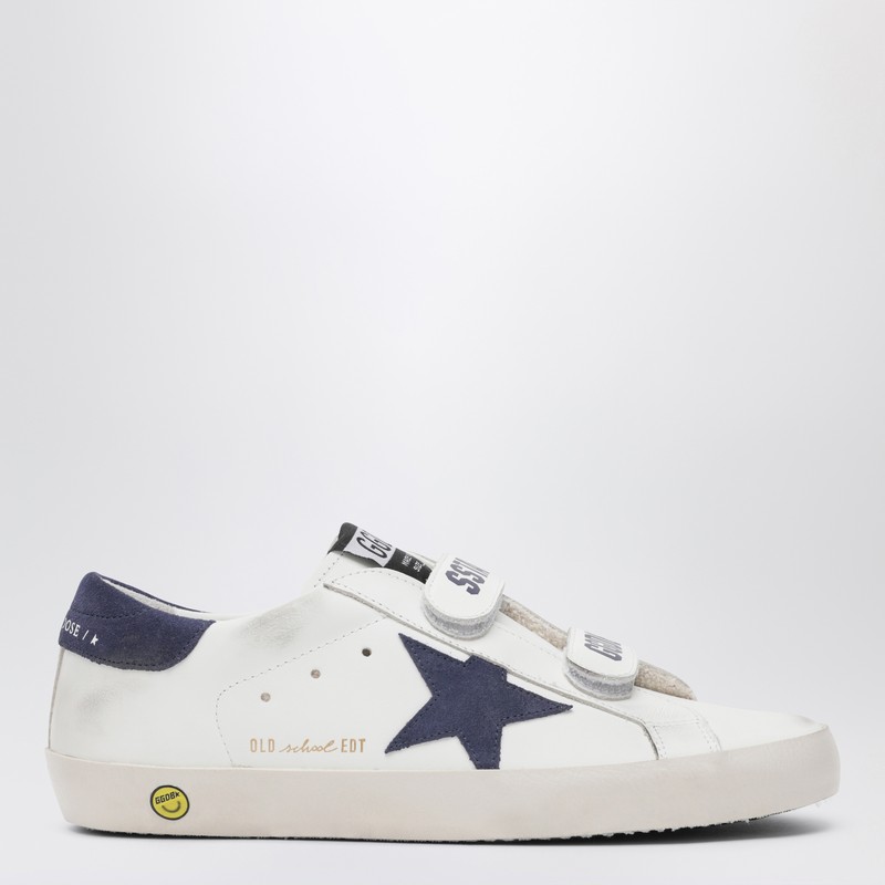 White/blue Old School sneakers