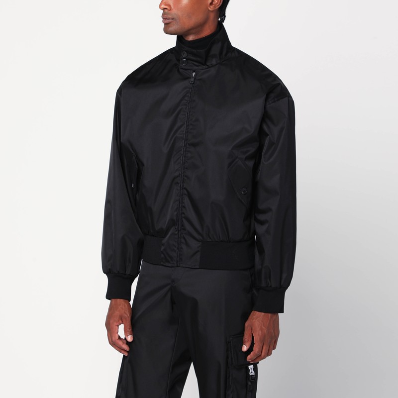 Black jacket in Re-Nylon