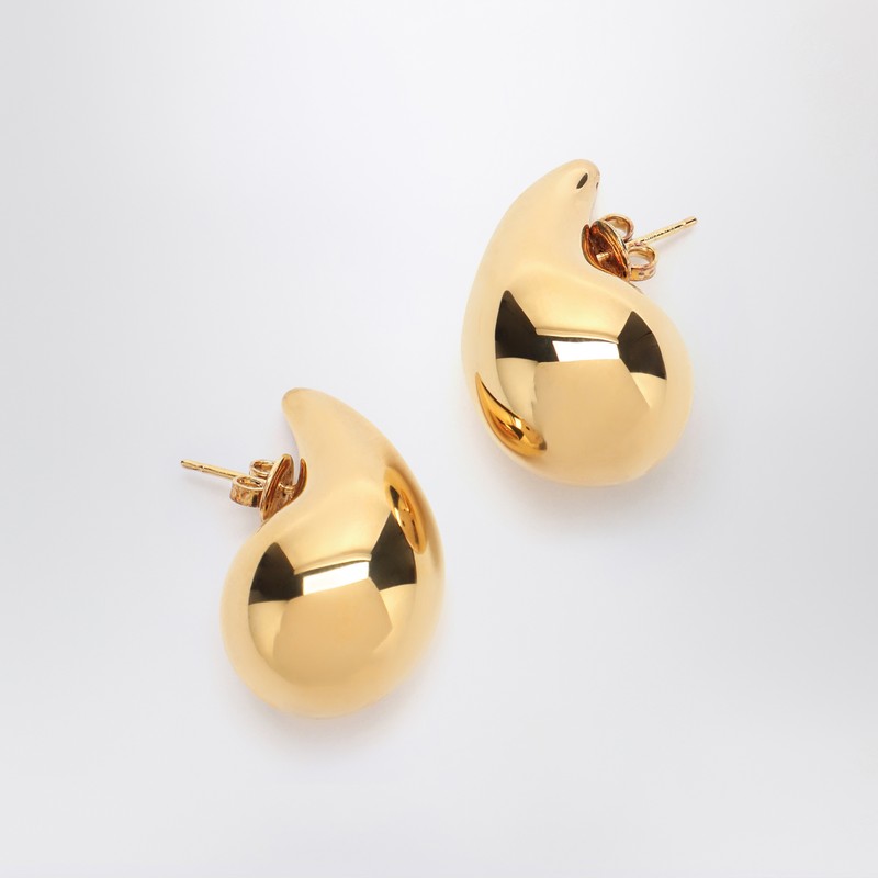 Drop earrings small gold