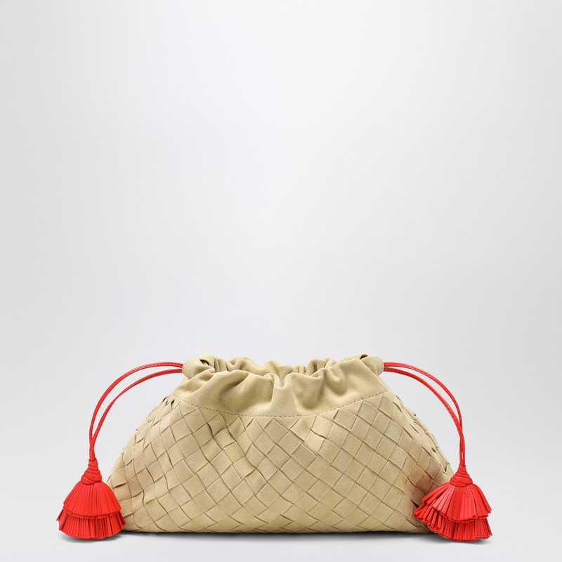 Tapioca Night Dustbag in woven suede