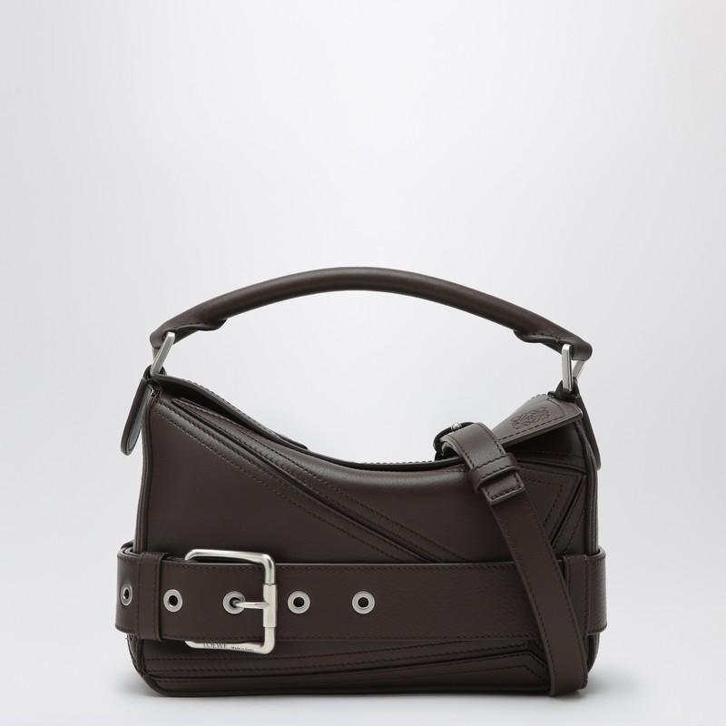 Puzzle Biker small bag Dark Brownie