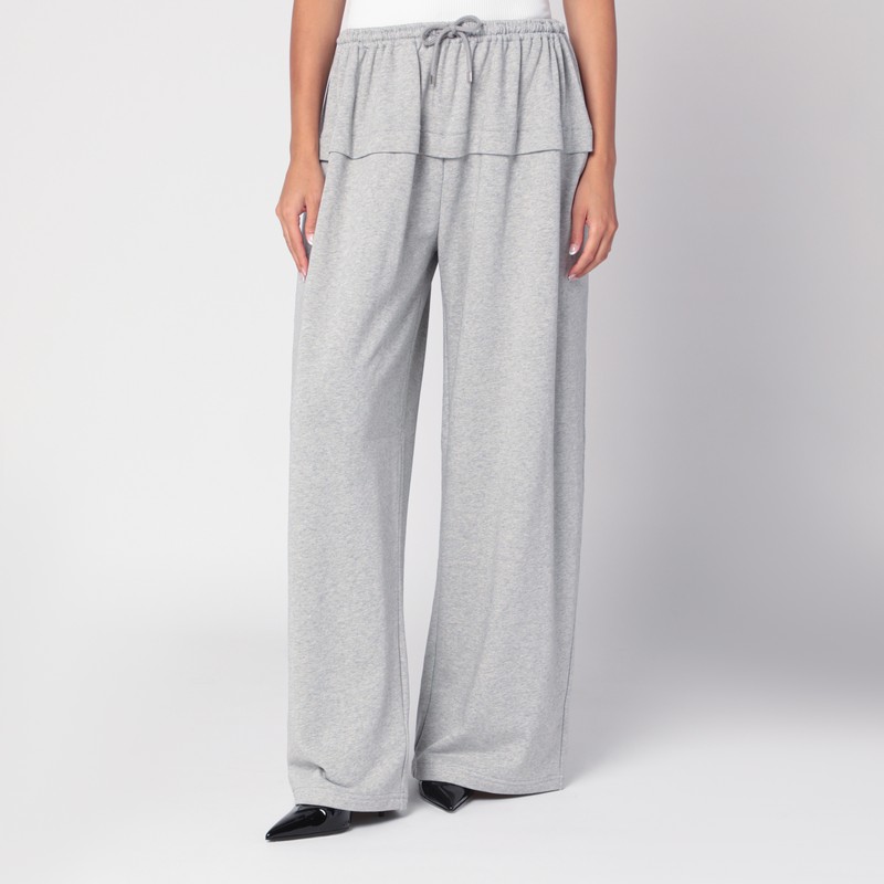 Light grey Peplum trousers