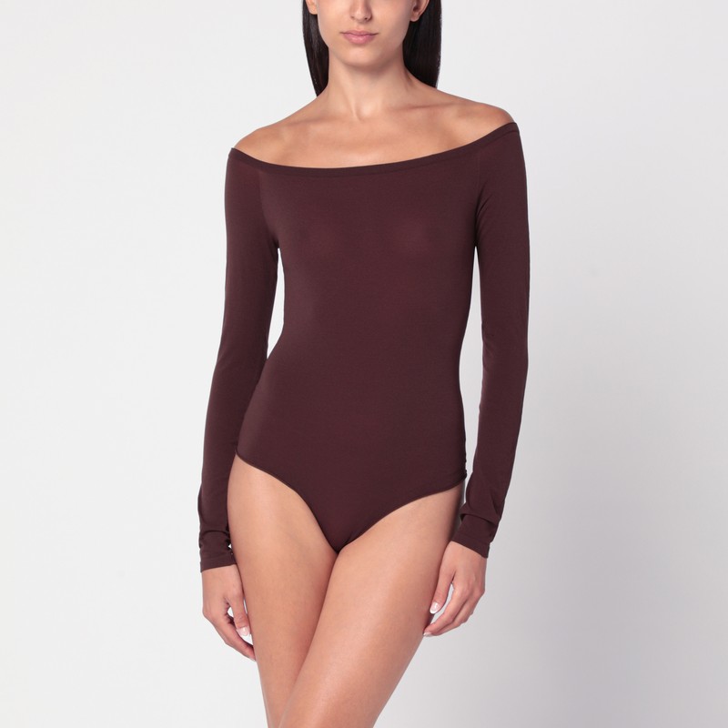 Second skin brown bodysuit