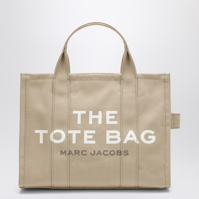 The Medium Tote Bag in beige canvas