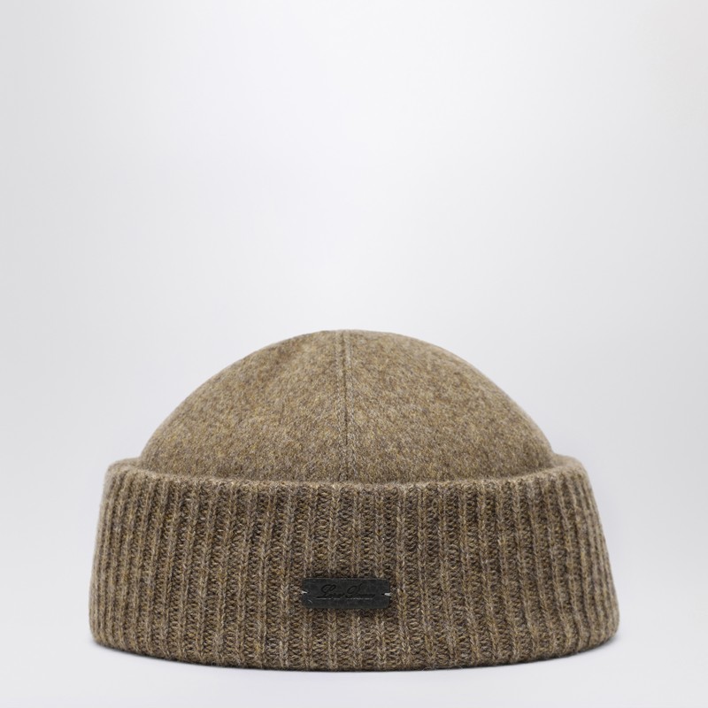 Tundra Mélange beanie in cashmere