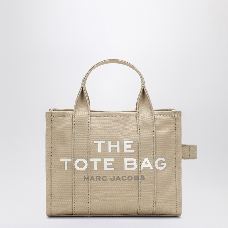 The Small Tote Bag in beige canvas
