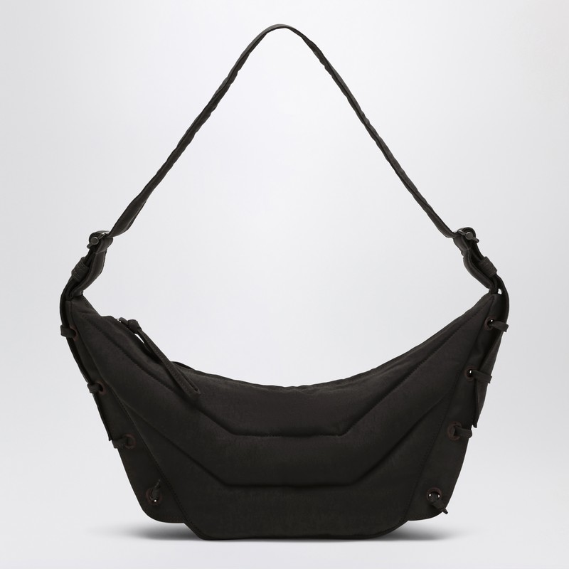 Small Soft Game bag in water-repellent brown nylon