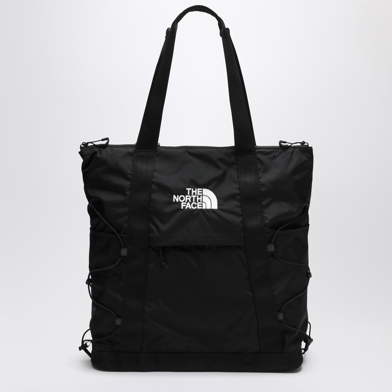 Black nylon Borealis tote bag