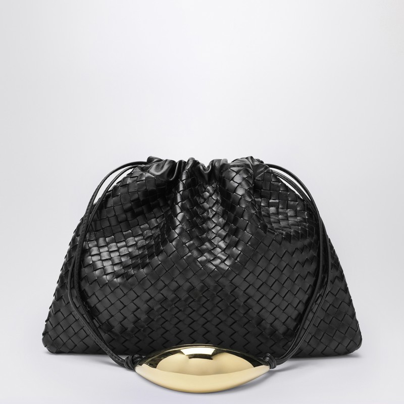 Black Intrecciato Dustbag Handle