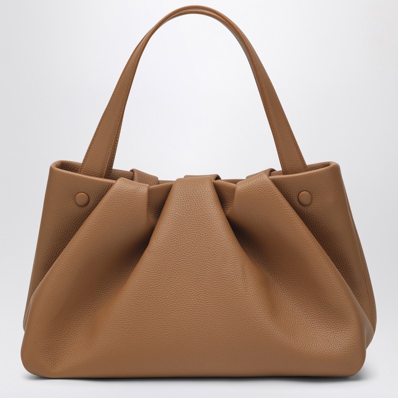 Brown Athens bag in eco leather