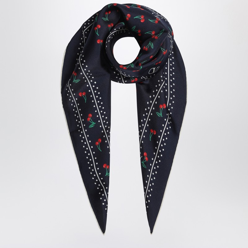 Cherryfic silk scarf
