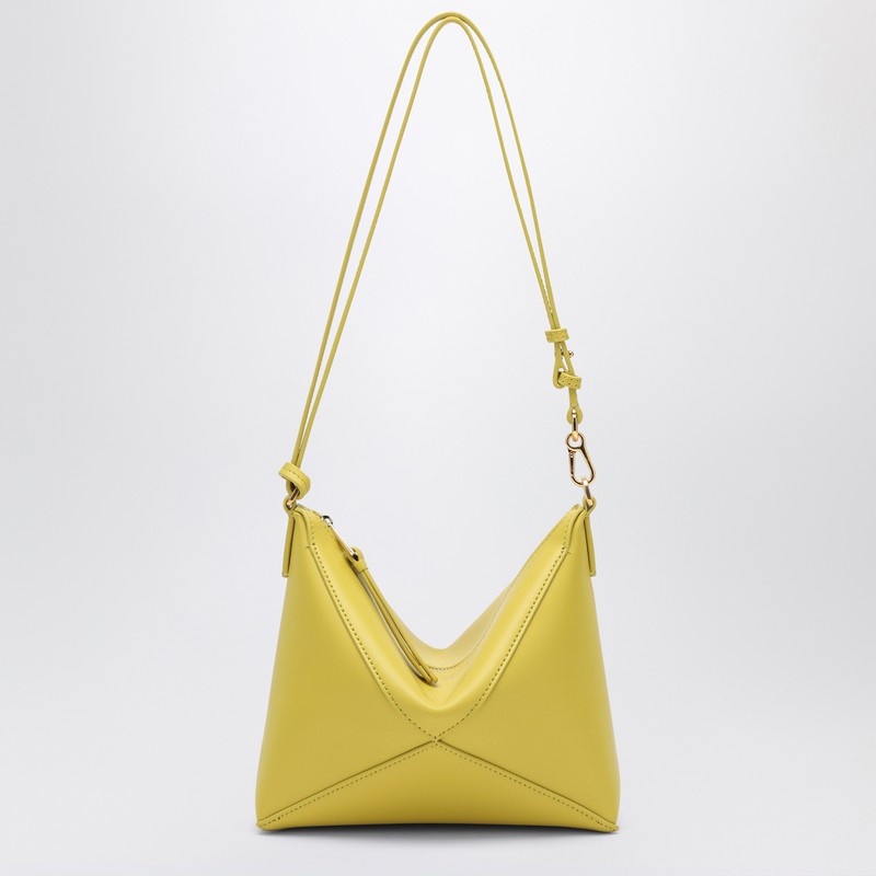 Puzzle Fold yellow clutch bag